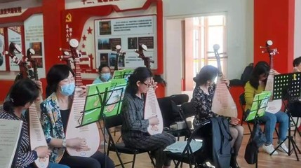 一揉玉弦萬(wàn)般情，彈支紅曲給黨聽 文化藝術(shù)交流的深情頌歌